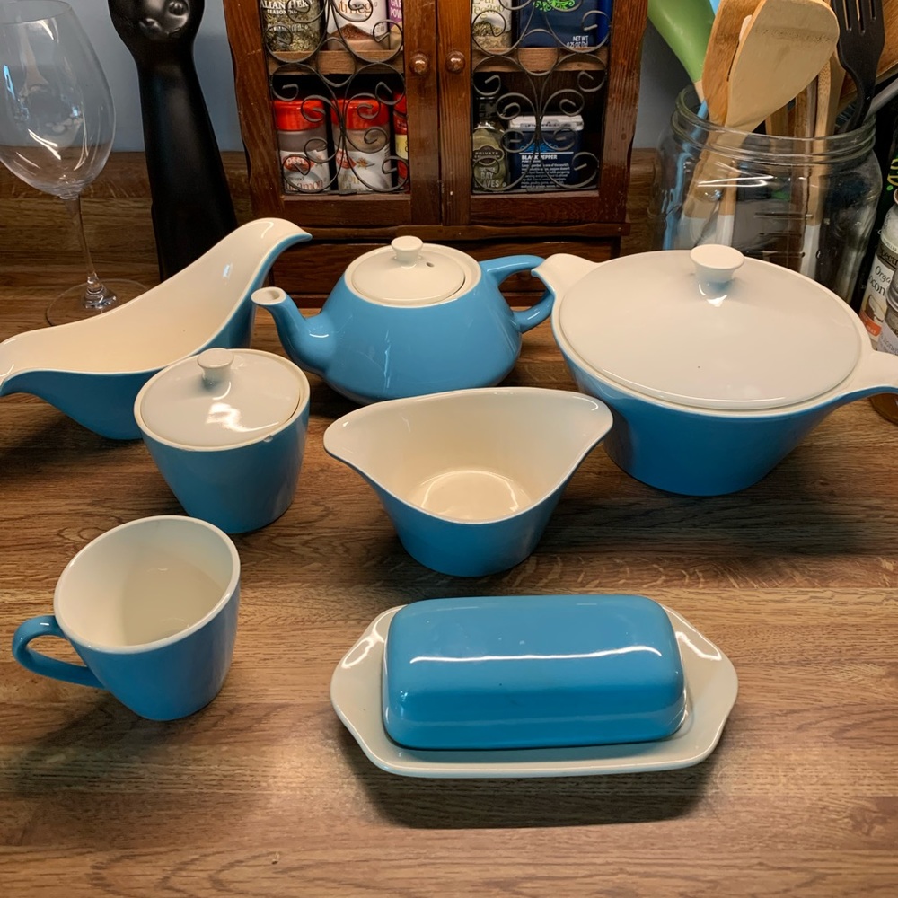 MCM/Atomic Royal China Blue heaven tableware set